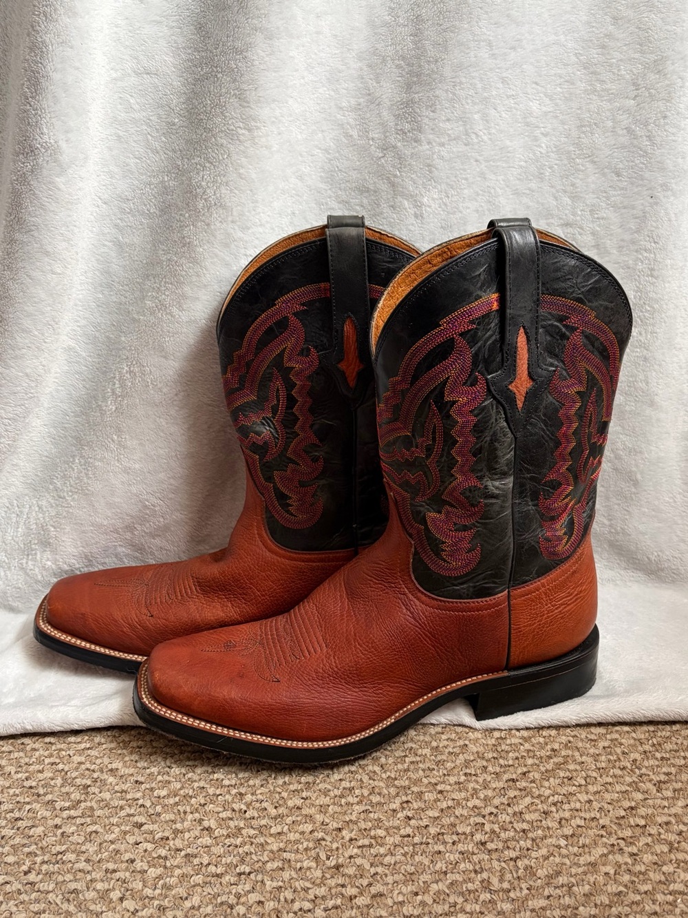 Lucchese Resistol Ranch Cowboy Boots Men’s 11 1/2D